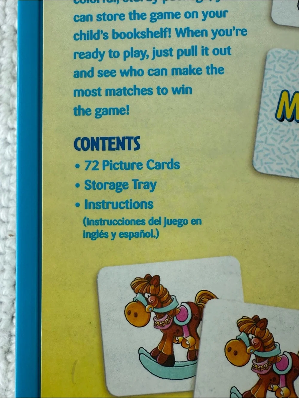 Milton Bradley Memory Game